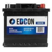 Аккумулятор EDCON 12V 52Ah 470A (R+) 207x175x190